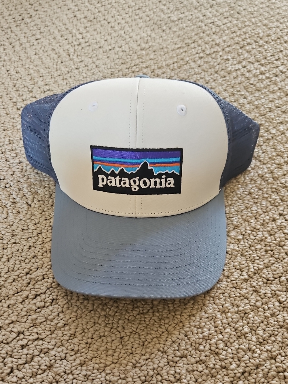 Patagonia Logo Mesh Trucker Hat